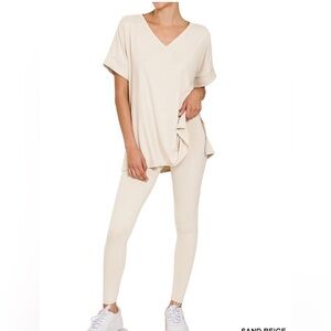 Soft Microfiber Lounge Set